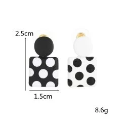 Ohrstecker Queen Lucky (3 Farben) -Modebekleidungs Geschäft 00713322c088217470bba3dd79c9078e