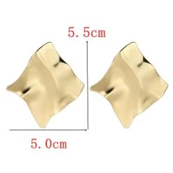 Ohrstecker Queen Chips (2 Farben) -Modebekleidungs Geschäft 4fecb3d11499f440300d5ca097b8fa1a