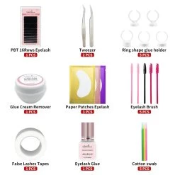 Kit Falsche Wimpern Queen Maraviglia -Modebekleidungs Geschäft 6ae450f01a372e02d8f04bec8db2d5ed