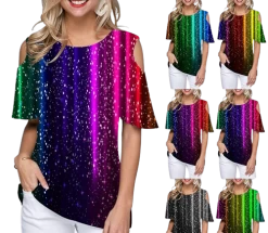 T-Shirt Queen Matrixia (Mehrere Farben) 19 T-Shirt Queen Matrixia (Mehrere Farben) -Modebekleidungs Geschäft Brillantina