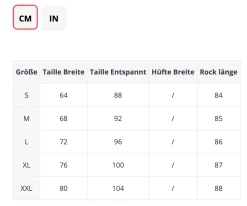 Rock Drag Shakira (4 Farben) -Modebekleidungs Geschäft Capturadepantalla2021 12 16alas19.50.20