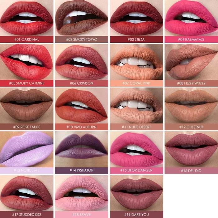 Lippenstift Professioneller Matter (19 Farben) 4 Lippenstift Professioneller Matter (19 Farben) – Bild 2