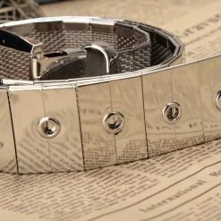 Gürtel Queen Narven (3 Farben) -Modebekleidungs Geschäft Fashion Gold Chain Belts For Women Waist Silver Metal Belt Men Wide Goth Designer High Quality beb0be91 3785 448e be67 68195dec7062