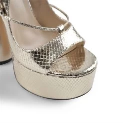 Sandalen Queen Lijuan (2 Farben) 13 Sandalen Queen Lijuan (2 Farben) -Modebekleidungs Geschäft Onlymaker Women s Platform Black Patent Leather Strange Style High Heels Cross tied Round Peep Toe 743dcc28 ce9b 4ede a6ac 8d94df4b2623