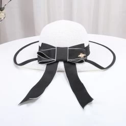 Hut Queen Fellisa (2 Farben) 14 Hut Queen Fellisa (2 Farben) -Modebekleidungs Geschäft Summer Straw Hat Fashion Wide Brim Casual Beach Sun Hats Outdoor Foldable Sunscreen Block UV Protection bb2dc39e d9c3 42e9 8cc3 aeac79c0c844