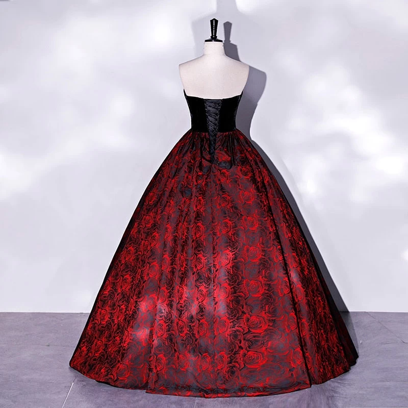 Abendkleid Queen Jaxred 4 Abendkleid Queen Jaxred – Bild 2