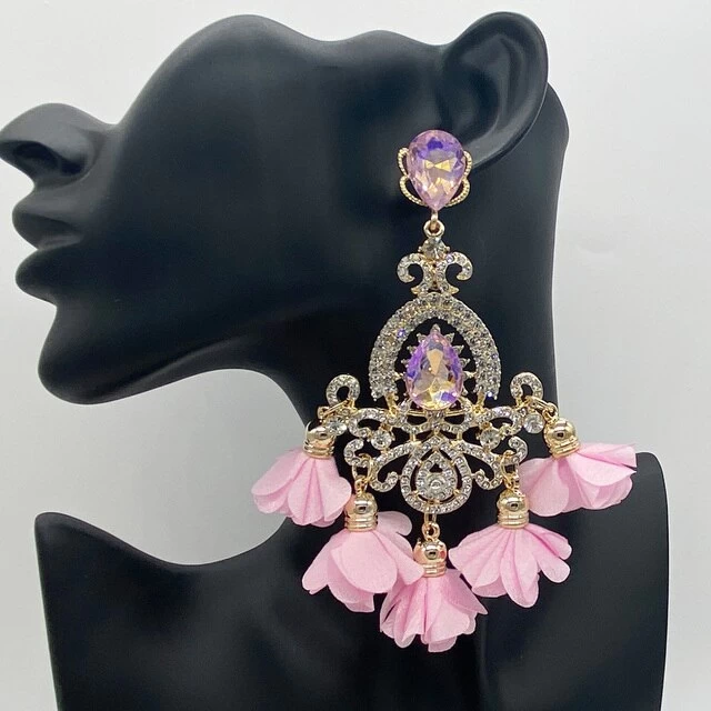 Ohrstecker Queen Khanas (4 Farben) 5 Ohrstecker Queen Khanas (4 Farben) – Bild 3