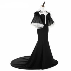 Abendkleid Queen Tempest 11 Abendkleid Queen Tempest -Modebekleidungs Geschäft dress drag tempest evening dresses the queen closet clothing gown black victorian fashion shoulder formal 258