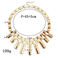 Halskette Queen Lina (2 Farben) -Modebekleidungs Geschäft product image 1023150259