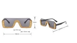 Sonnenbrille Drag Poison (6 Farben) -Modebekleidungs Geschäft product image 1101391215