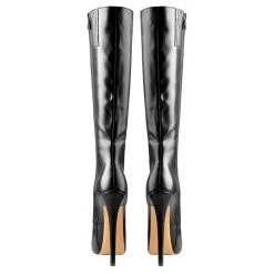 Stiefel Queen Morbius (Schwarzes Wildleder) 10 Stiefel Queen Morbius (Schwarzes Wildleder) -Modebekleidungs Geschäft product image 1312321693