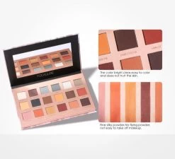 Professionelle Matte Lidschatten-Palette 18 Farben -Modebekleidungs Geschäft product image 1314037664