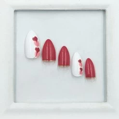 Künstliche Nägel Drag Rose (24 Einheiten)