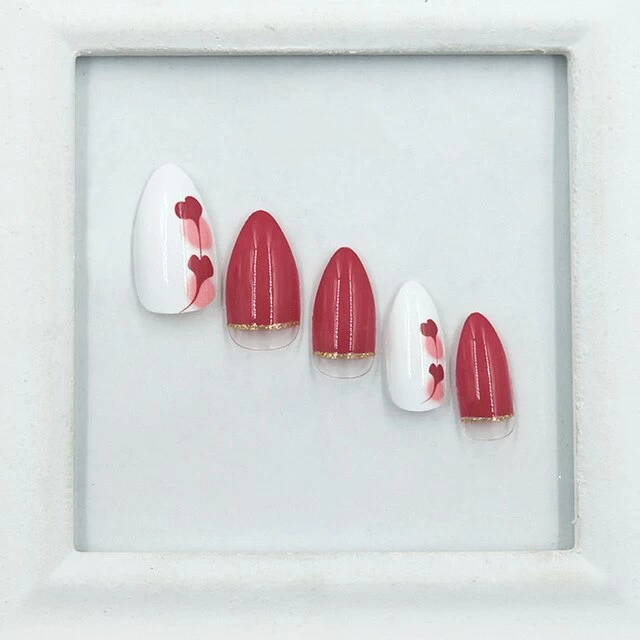 Künstliche Nägel Drag Rose (24 Einheiten) 3 Künstliche Nägel Drag Rose (24 Einheiten)