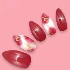 Künstliche Nägel Drag Lipstick (24 Einheiten)