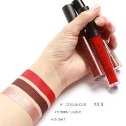 Set Mit 3 Lip Gloss Professioneller Matter (3 Varianten) -Modebekleidungs Geschäft product image 1362445109