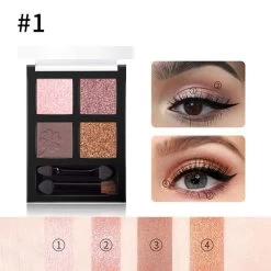 Schimmer-Lidschatten-Palette (3 Variationen) -Modebekleidungs Geschäft product image 1407202342