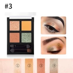 Schimmer-Lidschatten-Palette (3 Variationen) -Modebekleidungs Geschäft product image 1407202344