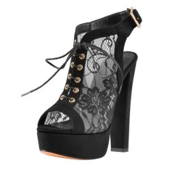 Sandalen Queen Maisker (Transparent Schwarz) 10 Sandalen Queen Maisker (Transparent Schwarz) -Modebekleidungs Geschäft product image 1418092106