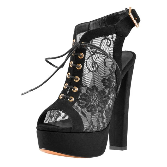 Sandalen Queen Maisker (Transparent Schwarz) 6 Sandalen Queen Maisker (Transparent Schwarz) – Bild 4