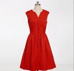 Vintage Kleid Queen Vaulted (5 Farben) -Modebekleidungs Geschäft product image 1437573975