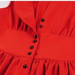 Vintage Kleid Queen Vaulted (5 Farben) -Modebekleidungs Geschäft product image 1437573977