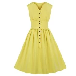 Vintage Kleid Queen Vaulted (5 Farben)