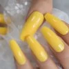 Künstliche Nägel Drag Lemon (24 Einheiten) -Modebekleidungs Geschäft product image 1534882329