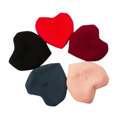 Baskenmütze Drag Heart (5 Farben)