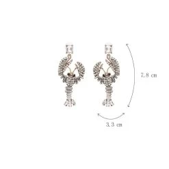 Ohrstecker Queen Auster (2 Farben) -Modebekleidungs Geschäft product image 1554452288