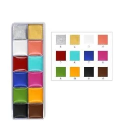 5-Teiliges Professionelles Bühnen-Make-up-Set (2 Varianten) 20 5-Teiliges Professionelles Bühnen-Make-up-Set (2 Varianten) -Modebekleidungs Geschäft product image 1561737911