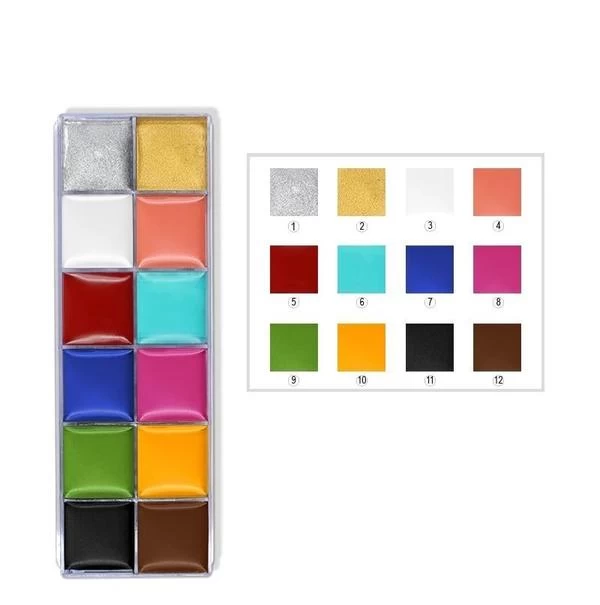 Komplettes Professionelles Bühnen-Make-up-Set 10 Komplettes Professionelles Bühnen-Make-up-Set – Bild 8