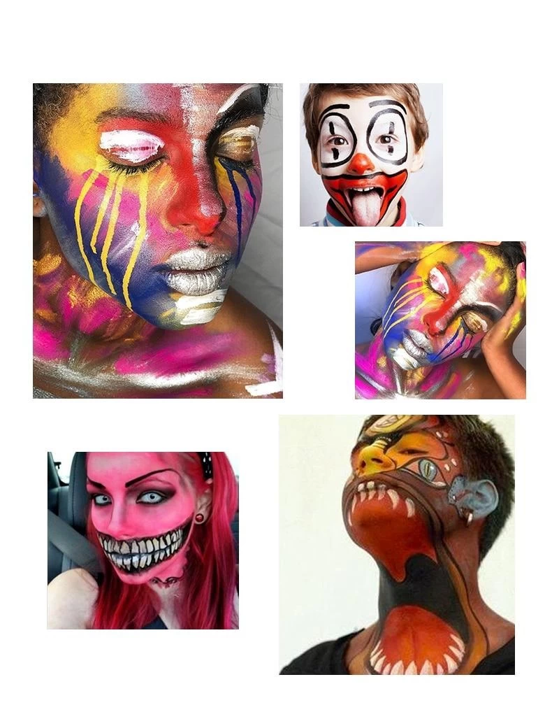 Komplettes Professionelles Bühnen-Make-up-Set 9 Komplettes Professionelles Bühnen-Make-up-Set – Bild 7