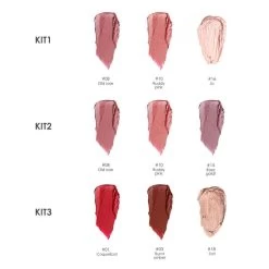 Set Mit 3 Lip Gloss Professioneller Matter (3 Varianten) -Modebekleidungs Geschäft product image 1593031990