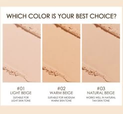 Professionelle Matte Powder Foundation (3 Farben) -Modebekleidungs Geschäft product image 1637192403