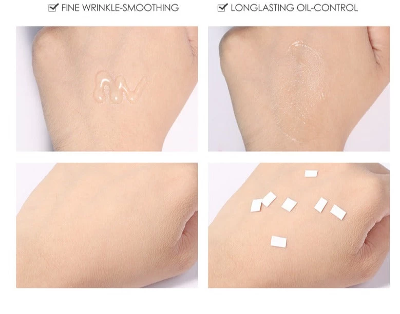 Professionelle Feuchtigkeitsspendende Transparent Make-up-Basis 9 Professionelle Feuchtigkeitsspendende Transparent Make-up-Basis – Bild 7