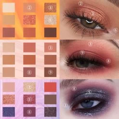 Lidschatten Palette Sommer (3 Varianten) -Modebekleidungs Geschäft product image 1755763197