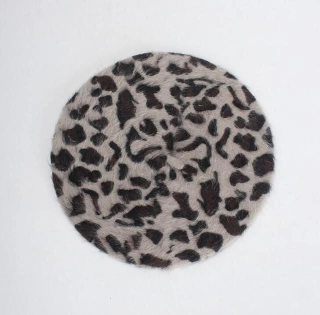 Baskenmütze Drag Leopard (5 Farben) 7 Baskenmütze Drag Leopard (5 Farben) – Bild 5