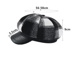 Kappe Drag Wool (2 Farben) 12 Kappe Drag Wool (2 Farben) -Modebekleidungs Geschäft product image 1849895885