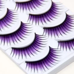 Falsche Wimpern Drag Purple Rain (5 Paare) -Modebekleidungs Geschäft product image 445463092