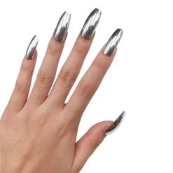 Künstliche Nägel Drag Titanium (24 Einheiten) -Modebekleidungs Geschäft product image 737709116