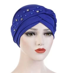 Turban Queen Gava (9 Farben) -Modebekleidungs Geschäft v 04 Royalblue 471700820