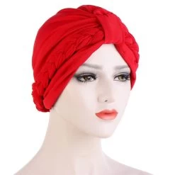 Turban Queen Raphina (8 Farben) -Modebekleidungs Geschäft v 06 Red 1671888410