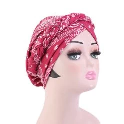 Turban Queen Miami (8 Farben) -Modebekleidungs Geschäft v 06 Wine Red 9432052875 1595923223