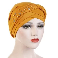 Turban Queen Gava (9 Farben) -Modebekleidungs Geschäft v 06 Yellow 424300964