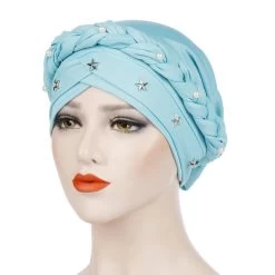 Turban Queen Castefels (9 Farben) -Modebekleidungs Geschäft v 07 Blue 570235271