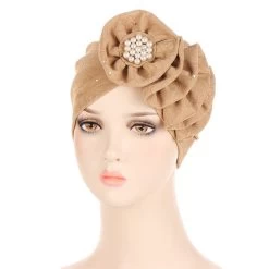 Turban Queen Wilam (8 Farben) -Modebekleidungs Geschäft v 07 Khaki 1275073015