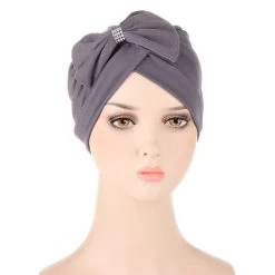 Turban Queen Gila (8 Farben) -Modebekleidungs Geschäft v 08 Gray 734836335