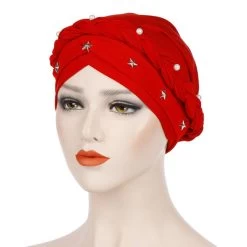 Turban Queen Castefels (9 Farben) -Modebekleidungs Geschäft v 08 Red 203147851 101550136