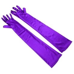 Handschuhe Queen Diva (16 Farben) -Modebekleidungs Geschäft v A purple 1063151758